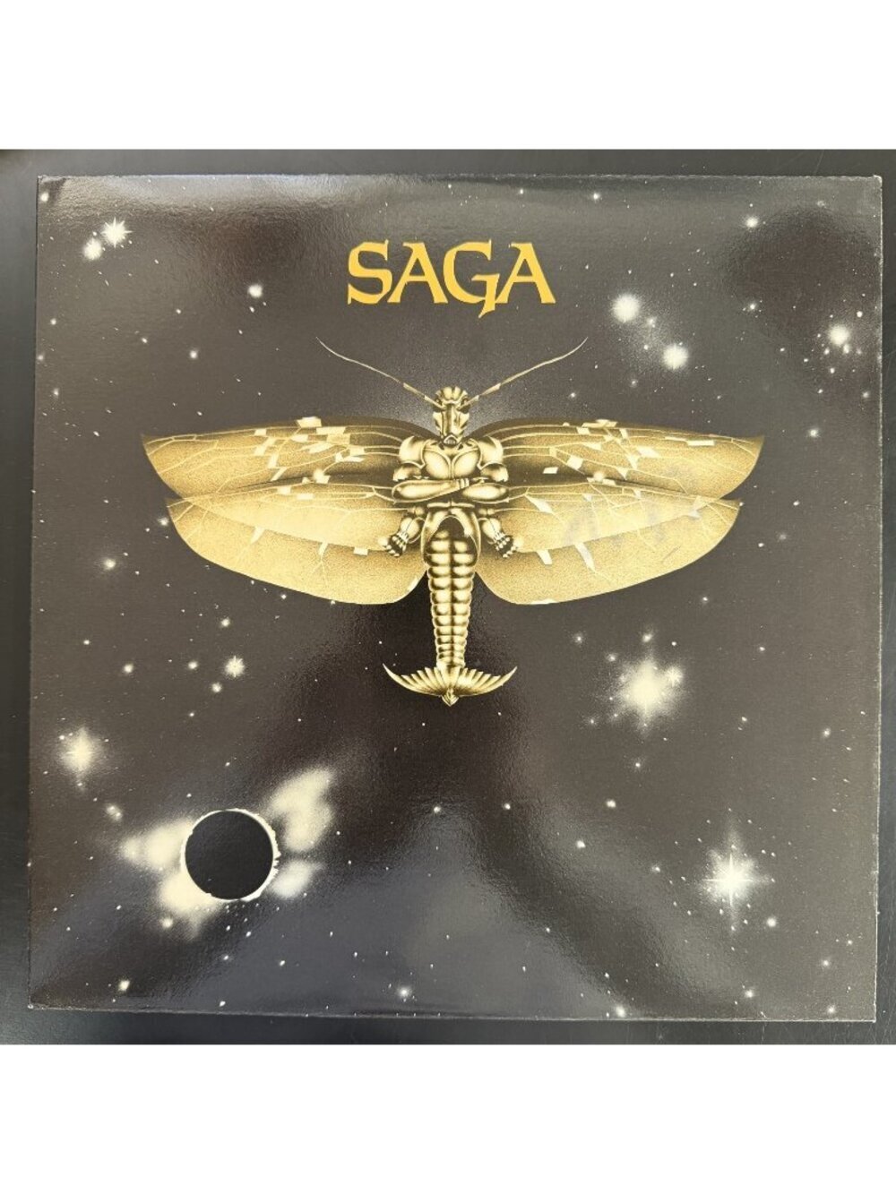 Saga Self Titled 1978 Vinyl LP Maze Records ML-8001 Canada Prog Rock